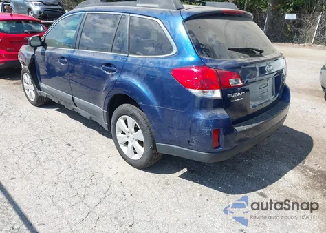 2011 Subaru Outback 2.5I Premium from USA, damaged, VIN 4S4BRBCC9B3330829